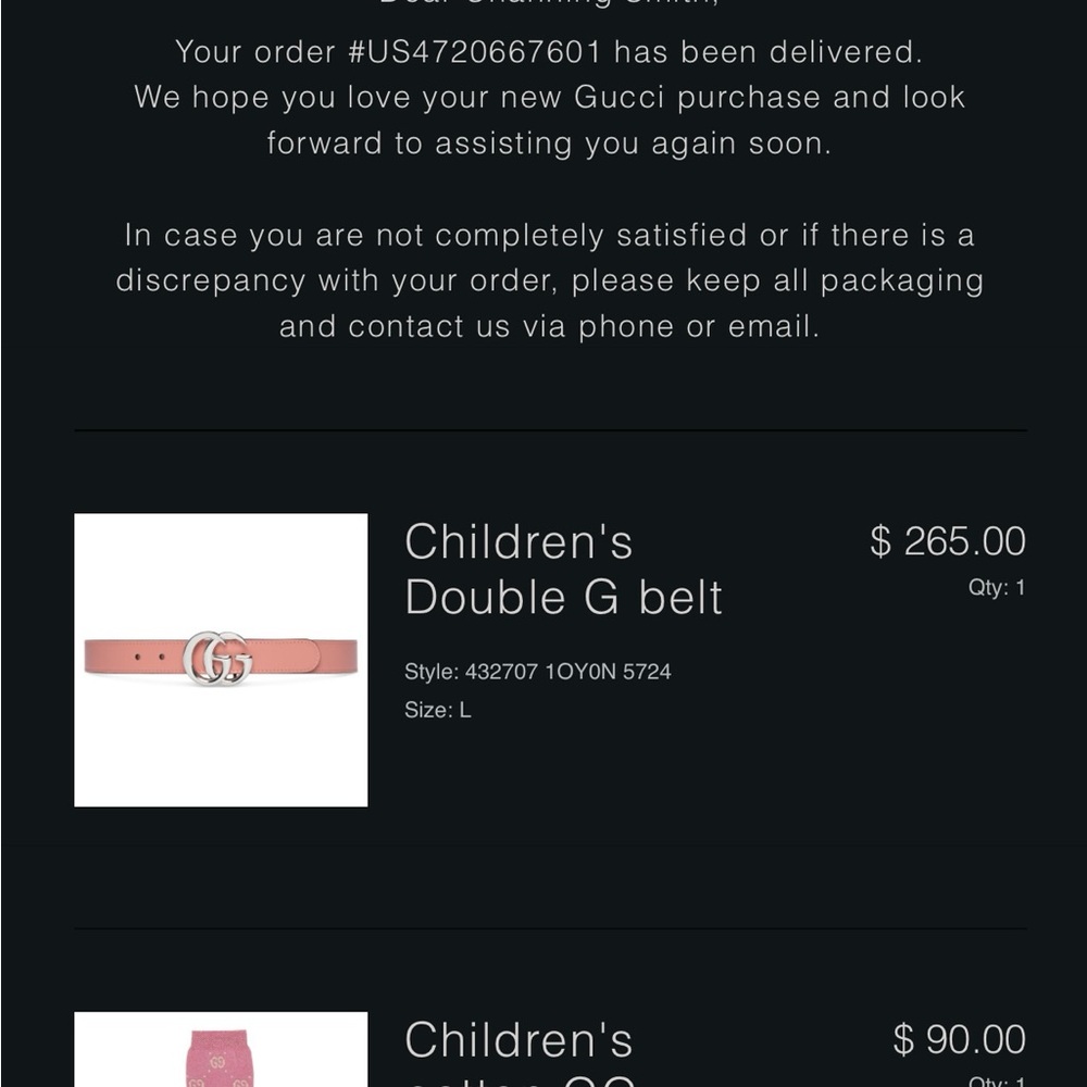 Gucci Pink Leather Belt with Silver GG Buckle - Picture 3 of 3